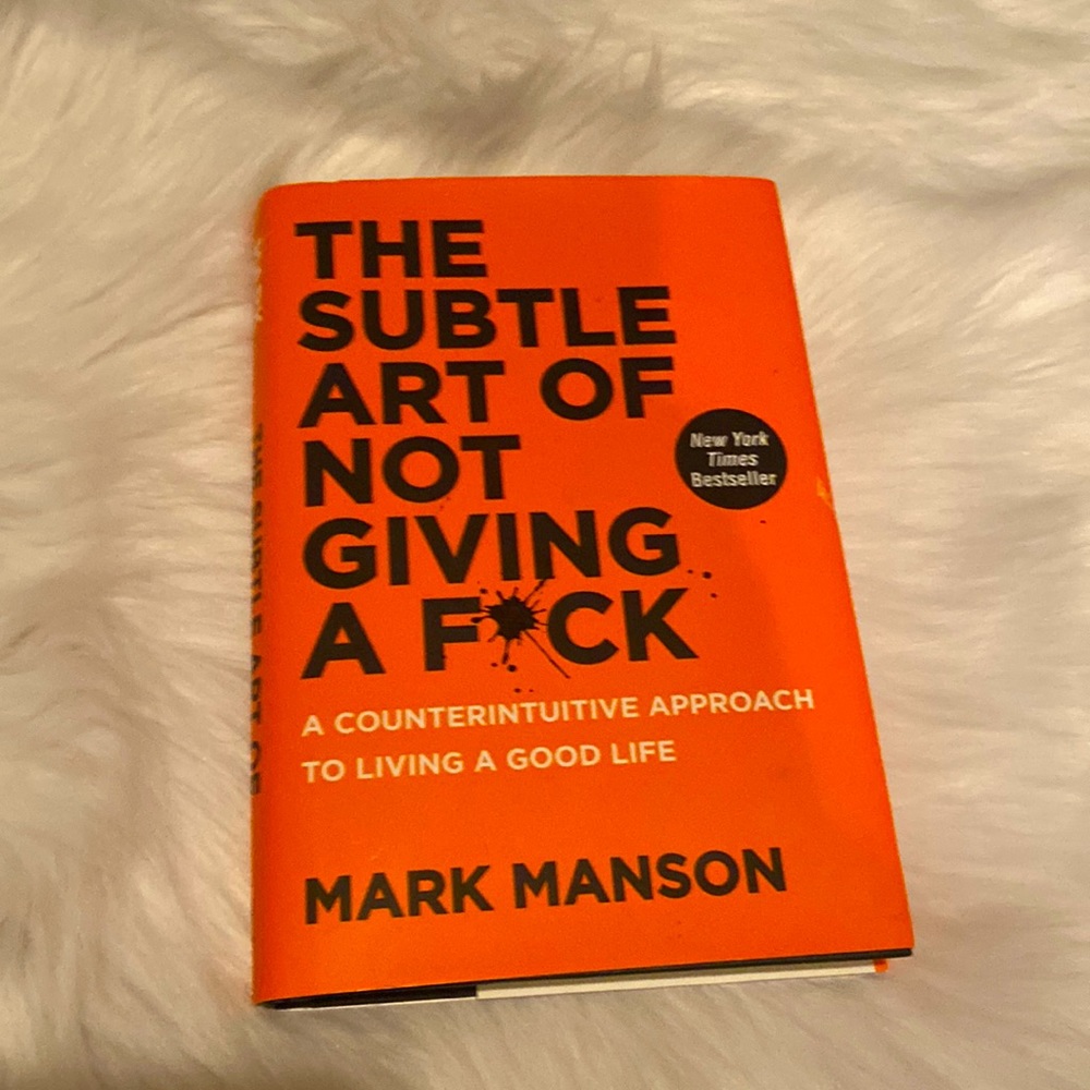 Hard copy book “the subtle art . . . “